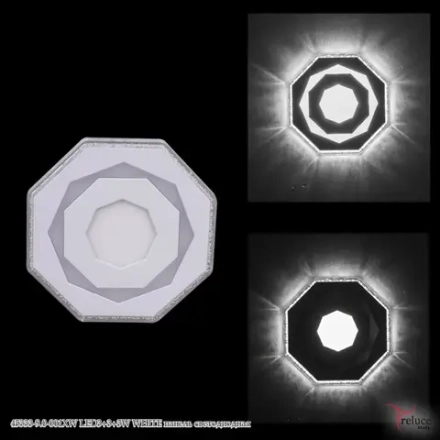 45333-9.0-001XW LED3+3+3W WHITE панель светодиодная Reluce, LED