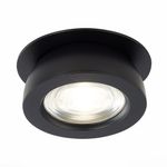 ST654.438.10 Св-к встр. Черный LED 1*10W 3000K 850Lm Ra&gt;90 38° IP20 D109xH60 180-240V