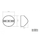 07631-1A,20 Подвес Кенти бронза w20*15 h230 E14 1*40W (высота корпуса светильника h40)