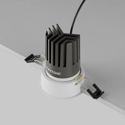 Встраиваемый светильник Dip Hight 3000K 15Вт 50° DL117-15W-3K-W. TM Maytoni