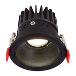 ST851.438.07 Светодиодный модуль Черный LED 1*7W 3000K 560Lm Ra&gt;90 36° IP20 D69xH70 220-240V