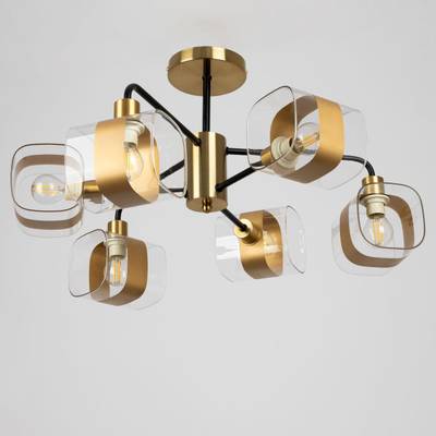 Citilux Бертон CL140161 Люстра потолочная Бронза