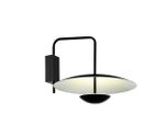 08467-35W,19 Настенный светильник Синди черный d35 L42.5 h38 Led 6W (4000K)