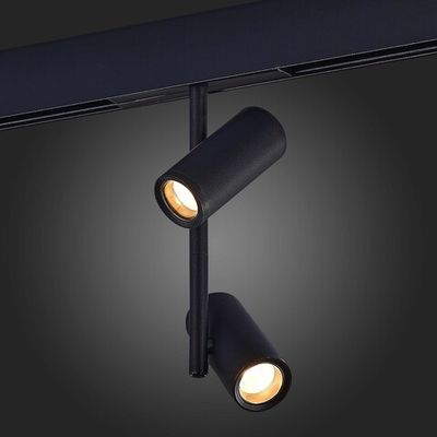 ST808.436.16 Магнитный трековый светильник Черный LED 1*16W 3000K 950Lm Ra>90 36° IP20 D45xH240 48VV