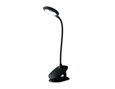 Светильник светодиодный настольный DE703 BK черный LED 3000-6000K 6W