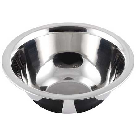 Миска Bowl-Roll-14, объем 450 мл из нержавеющей стали, зеркальная полировка, диа 14 см