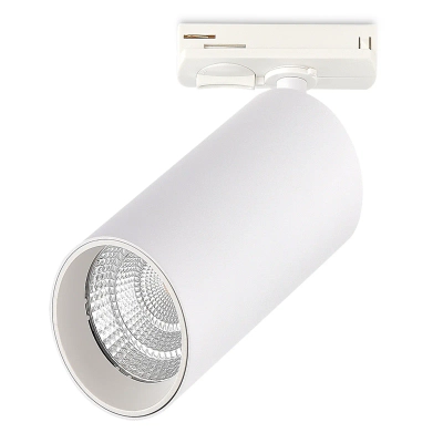 ST382.546.20.TRIAC Св-к трек. Белый LED 1*20W 4000K 1 800Lm Ra>90 24 IP20 DxH- 220V
