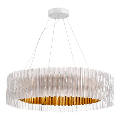 SL6012.213.01 Светильник подвесной ST-Luce Золотистый/Прозрачный LED 1*87W 3000K