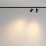 Трековый светильник Фокус / Focus Duo Basity 3000K/6000K 10Вт 36°, TR176-1-2X5WTW-M-B. TM Maytoni