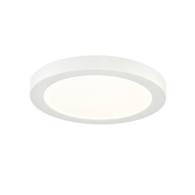 7754/12L MITRA LED SN Светильник пластик/белый LED 12Вт 3000-6500К D170 IP20 CCT/датчик движения NEBULA