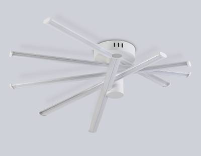 Светильник светодиодный потолочный FL6221 WH белый 70W 3000K-6400K 605*605*170 (ПДУ ИК)