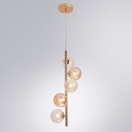 Подвесной светильник Arte Lamp ETEREO A5261SP-5GO, 5хG9