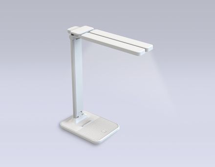 Светодиодная настольная лампа DE490 WH белый LED 3000K/4200K/6400K 9W