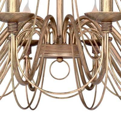 Подвесная люстра Chateau 2163-12P, 12*E14*40W. ТМ F-Promo