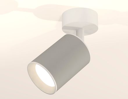 Комплект накладного поворотного светильника XM6314001 SGR/SWH серый песок/белый песок MR16 GU5.3 (A2202, C6314, N6101)