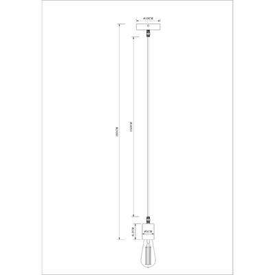 Подвесной светильник Arte Lamp MARK A7047SP-1BK, 1хE27