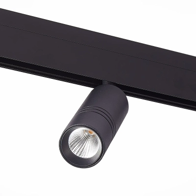 ST365.446.12 Магнитный трековый светильник Черный LED 1*12W 4000K 1 020Lm Ra>80 36° IP20 L-xW44xH130 48V