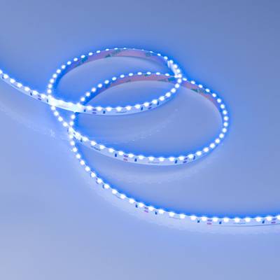 Лента RS-S120-8mm 24V Blue (9.6 W/m, IP20, 3014, 5m) (Arlight, боковое свечение)