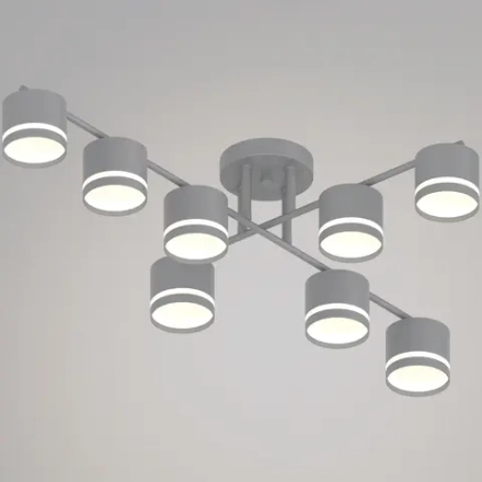 79730-0.3-08 GX53 GREY светильник потолочный Reluce, GX53х8