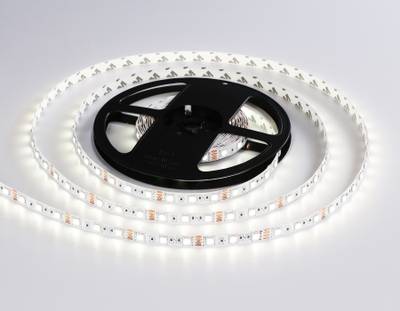 Комплект светодиодной ленты RGB 5m GS2402 5050 60Led /14.4W m/ 12V IP20 RGB/ 5000*10*1.87mm/ кратность резки 50mm (4 конт.) (адаптер, вилка, контроллер, пульт в комплекте)