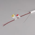 Лента герметичная WAVE-TOP-A560-18x15mm 24V Warm3000 (10 W/m, IP54, 5m, wire x1) (Arlight, Вывод прямой, 3 года)