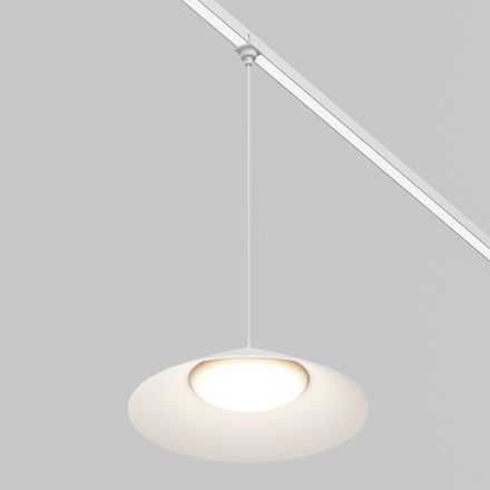 Уличный трековый светильник Campana Elasity IP 3000K 12Вт 120° белый O-TR01-1-P-12WW3K. TM Maytoni