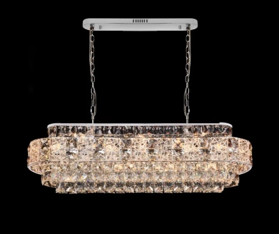 Люстра подвесная Majeste Chrome FL1059-17P, E14х17