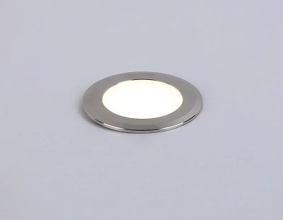 Светильник светодиодный уличный в грунт ST6513 BK черный IP67 LED 4200K 1W D48*82
