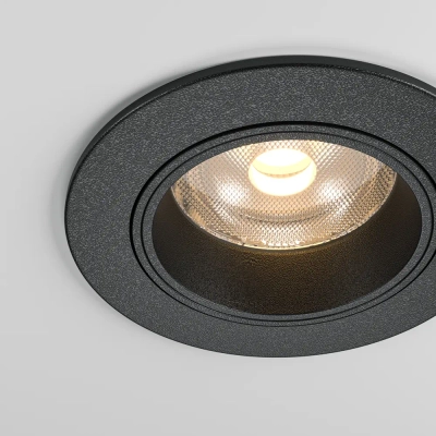 Встраиваемый светильник Фокус / FOCUS LED 12 Вт 3000 К 50°, DL125-L12-3K-B. TM Maytoni
