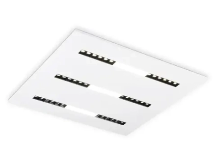 Светодиодная панель в стиле техно DPS1070 WH белый 48W 4000K 175-265V IP20 4080LM 595*595*14