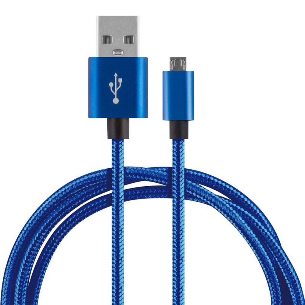 Кабель Energy ET-27 USB/MicroUSB, цвет - синий