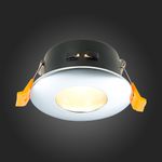 ST213.108.01 Св-к встр. Хром GU10 1*50W  IP44 L84xW84xH50 220V Без ламп
