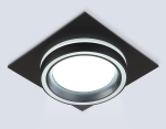 Светильник встраиваемый TU5230 BK черный IP20 GX70 D150*150*52