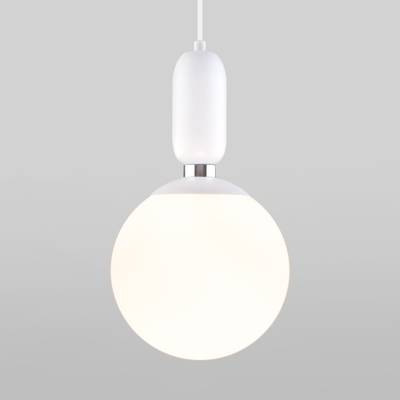 Подвесной светильник со стеклянным плафоном 50197/1 белый