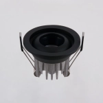 Встраиваемый точечный светодиодный светильник 25022/LED 5W 4200K BK черный