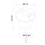 Тротуарный светильник Arte Lamp PIAZZA A3221IN-2BK, 1хLED
