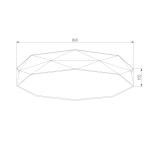 Потолочный светильник 4225 Kantoor White, E27х6