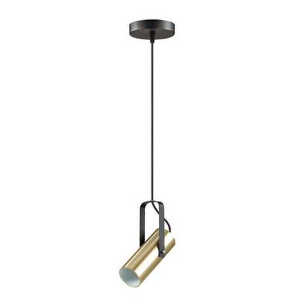 3714/1 MODERNI LN19 162 золотой, чёрный Подвес GU10 LED 1*5W 220V CLAIRE