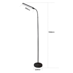 00099-0.7-01 BK светильник напольный Reluce, LED