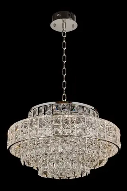 Люстра подвесная Majeste Chrome FL1059-16P, E14х16