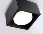 Светильник накладной TN70827 BK черный GX53 max 12W 100*100*60