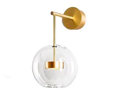 07545A Бра Галла прозрачный d20 h35 Led 14W (3000K)