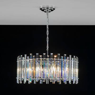 Citilux Ингвар CL334181 Люстра подвесная хрустальная Хром