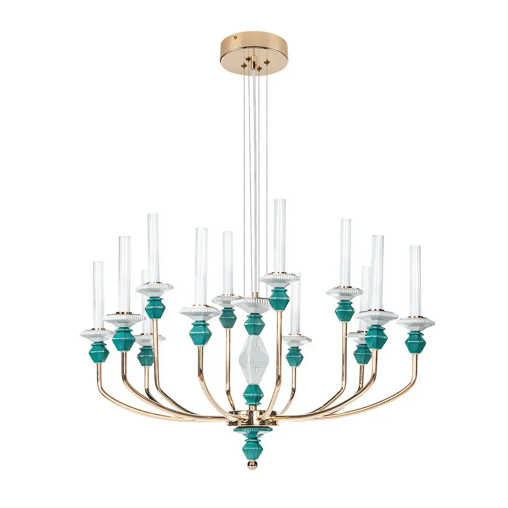 Подвесная люстра Divinare CAPELLO 4947/01 SP-12, 1хLED