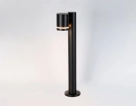 Светильник уличный ландшафтный поворотный ST3343 BK черный IP54 GX53 max 15W 100*85*600
