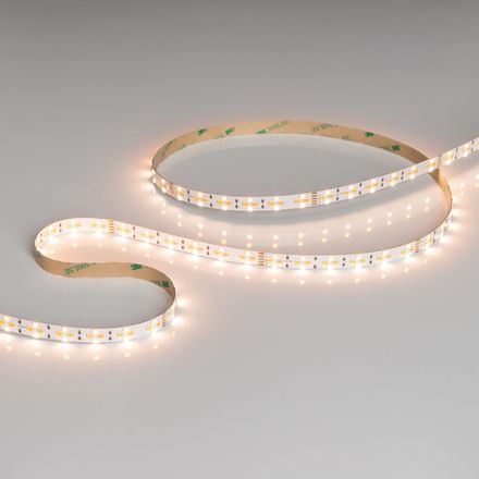 Светодиодная лента RT-A240-10mm 24V Warm-MIX (20 W/m, IP20, 2835, 5m) (Arlight, Изменяемая ЦТ)