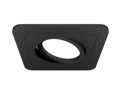 Комплект встраиваемого поворотного светильника XC7902010 SBK черный песок MR16 GU5.3 (C7902, N7711)