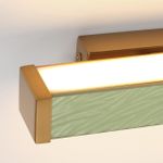 5450/10WLA L-VISION ODL_EX26 зеленый/античная бронза/металл/керамика/акрил Настенный светильник с выкл. LED x 10W 2000К/3000K/4000K/переключ. RIVERA