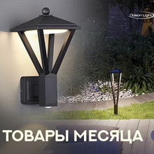 Акция Odeon light и Lumion "Товары месяца - скидки до 74 % !" с 20 мая по 01 июля 2025 г.