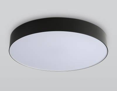 Светильник светодиодный потолочный с пультом FZ1365 BK черный IP20 60W 3000-6500K 490*80 (ПДУ ИК)